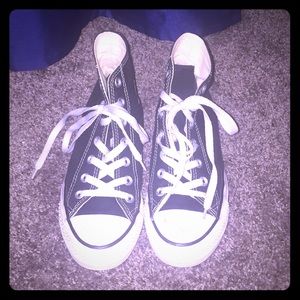 Black High Top All Star Converse